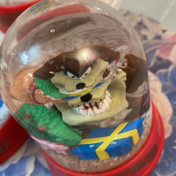 Vtg Looney Tunes By Matrix 3 Mini Snow Globs As Is - Picture 8 of 11